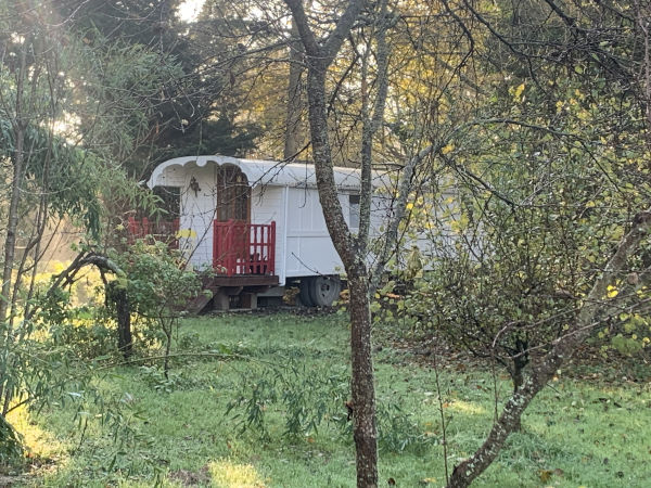 Escapade romantique dans une roulotte en bord de Sâone